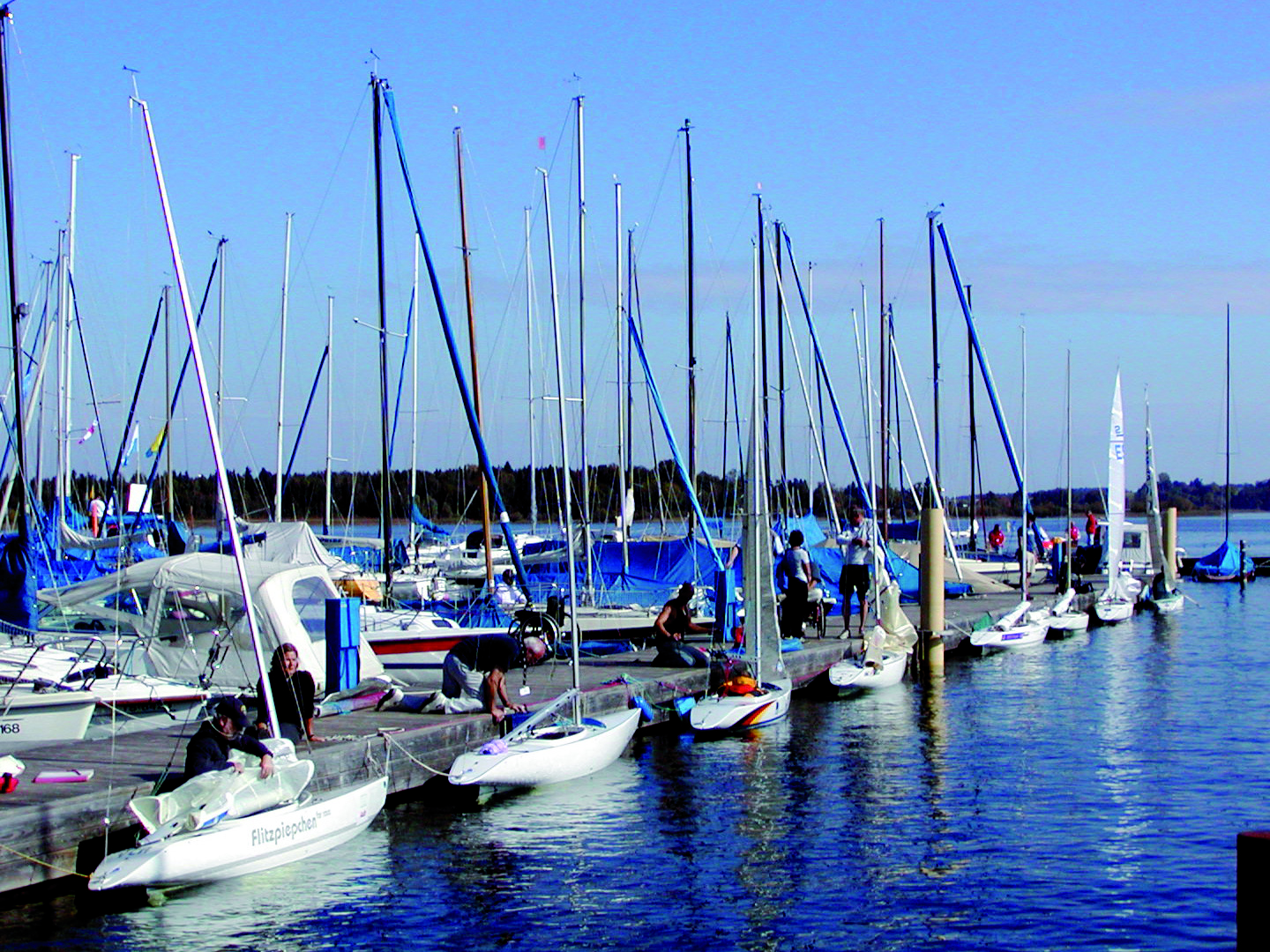 Internationale Deutsche Meisterschaft / Bayerische Meisterschaft 2.4mR beim Segelclub Prien (SCPC)